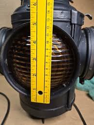 Vintage Antique Dressel Railways Works Switch Lamp B&L E. R. R. Working Well | eBay