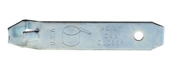 Steel Paint Can Opener Tool - Made in the USA - Stamped Hole — hBARSCI