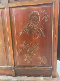 ANTIQUE 19TH CENTURY HEAVILY CARVED WOODEN CHINESE BRIDAL WEDDING SEDAN CHAIR | eBay