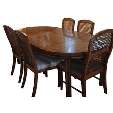 Drexel Heritage 6 Piece Wood Dining Set - AptDeco