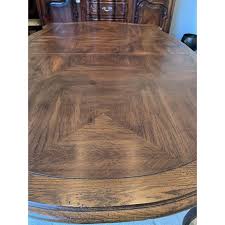 1970s Mount Airy Vintage French Country Dining Table With 6 ...