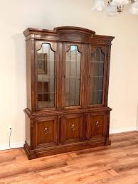 DREXEL ~ Francesca ~ Solid Wood Lighted China Cabinet ...