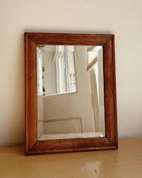 1920's beveled mirror — counter-space