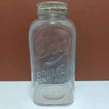 Drey Square Mason Half Gallon Jar w/Carpenter's Square ...