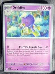 Drifblim 2024 Scarlet & Violet: Stellar Crown #061/142 Base Price Guide - Sports Card Investor