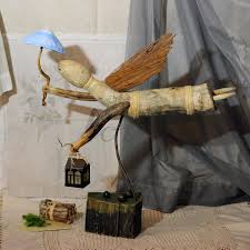 Art Decor "angel of Good News" Oldwood Style Driftwood Single Copy - Etsy UK