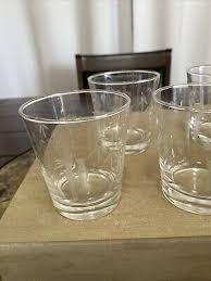 Set of 5 Vintage Noritake Crystal Sasaki Bamboo Lowball ...