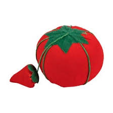 Dritz Red Tomato Pin Cushion with Strawberry Emery | Dritz ...