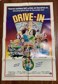 1976 DRIVE-IN 27x41" 1-SH Movie Poster FN+ 6.5 Lisa Oz, Gary ...