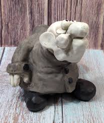 P Chiari Figure 1980'S Vintage Doctor Assistant Statue Paolo ...