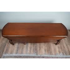 1980s Vintage Cherry Drop Leaf Cocktail Table by Drexel ...