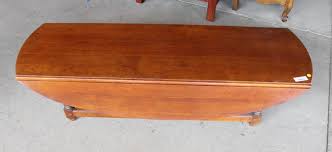 Sold at Auction: Vintage Stickley coffee table, solid cherry ...