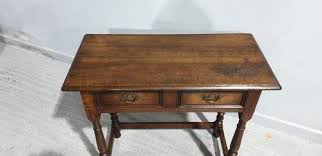 Small Oak Side Table | Chairish