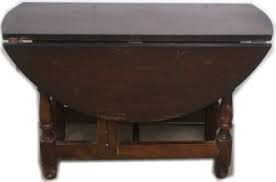 BIG LIL VINTAGE BRITISH OAK CHAIRSIDE DROP LEAF SIDE ...