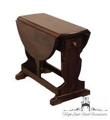 ETHAN ALLEN Antiqued Pine Old Tavern 32" Drop Leaf Pembroke ...