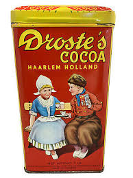 Antique Dutch DROSTE'S COCOA TIN, Vintage cocoa tin. Made in Holland. | eBay