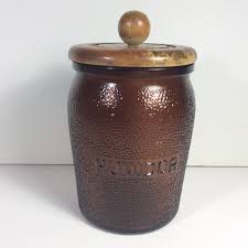 Vintage Dark Amber Duraglas Dun Rite Wood Cigar Humidor With ...