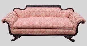 Carved Duncan Phyfe Sofa