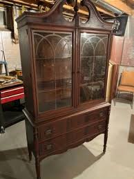 Antique Ornate Wood China Cabinet for Sale in Greece, NY - OfferUp