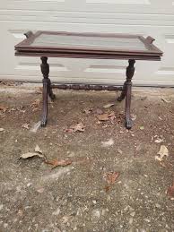 Vintage Table With Serving Trey