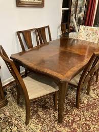 Dining Room Set - table with leaf, 8 chairs, lighted china hutch | eBay