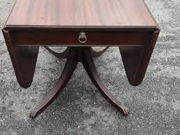 Antique Brandt Duncan Phyfe Style Mahogany Drop Leaf Dining Room/breakfast Table - Free Shipping - Etsy
