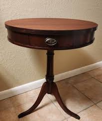 Antique Drum Table | eBay