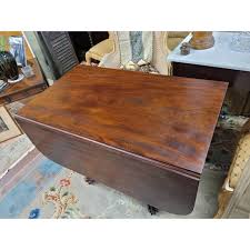 19th Century Empire Highly Carved Breakfast Table | Chairish