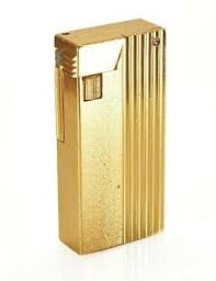 VTG Linton Gas Cigarette Lighter Gold Plated Japan | eBay