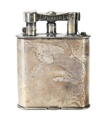 Sold at Auction: Vintage Alfred Dunhill Silver Plate Table ...