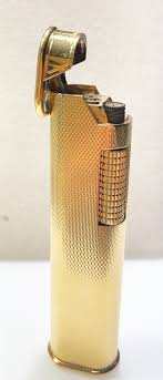 Rare Vintage Dunhill Gold Plated Slim Lighter | eBay