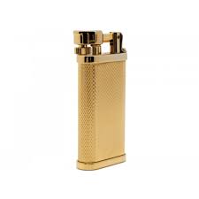 Dunhill Unique Cigar Lighter- Barley - Gold Plated