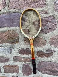 Vintage Tennis Racket 50s Dunlop - Etsy Israel