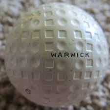 OLDER DUNLOP WARWICK 50/50 GOLF BALL-MULTI MARKING SQUARES ...