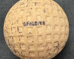 Antique Square Mesh Spalding Circa 1920-30's Golf Ball - Etsy