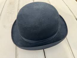 VINTAGE DISNEY NEW YORK MFG. BOWLER DERBY HAT ...