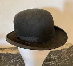 French Vintage Bowler Hat - Etsy