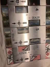 ACBL American Contract Bridge League Dealer Board cards Aluminum Lot 1-12 | eBay