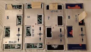 Vintage J-R Official Aluminum Duplicate BRIDGE BOARDS Set of 4 Set A #5-6-7-8 | eBay