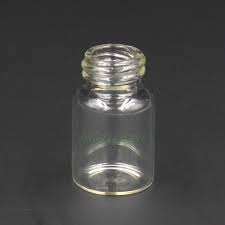 20pcs 2ml (26x 16mm) Mini Empty Clear Transparent Glass Bottle Storage Vials | eBay