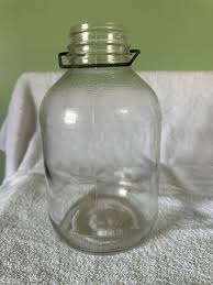 Vintage AHK (Alexander H. Kerr) 96oz Mason Canning Jar w ...