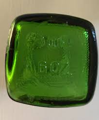 Vintage DURAGLASS Storage/Spice Glass JARS 6oz Square ...