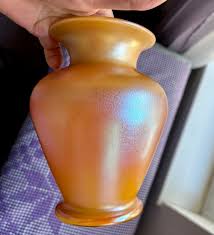 Signed Durand Antique Vase #1701 Gold - Etsy