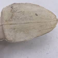 Vintage Cream and Gold Shoe Slipper Porcelain? | eBay