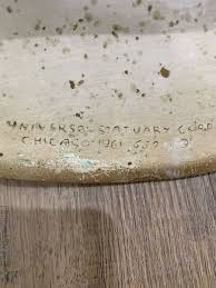 Vintage MCM Universal Statuary Corp. Wall Pocket 1961 Chicago RARE Wall Decor | eBay