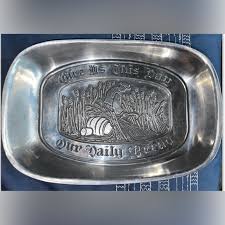 duratale | Other | Vintage Pewter Bread Tray Duratale By ...