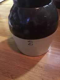 Antique Stoneware Crock Blue Numeral 2 Decorated w 8-point ...