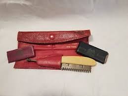 Vintage Durham Duplex Straight Razor With Original Case & 2 ...