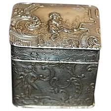 Dutch Silver Box. For Sale at Ruby Lane