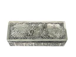 Small Dutch Silver box , Schoonhoven 1920 For Sale at 1stDibs